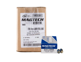 Magtech 9mm Steel Case 115gr FMJ 1,000rd Case