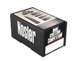 Nosler 22 Caliber 224 77gr Custom Competition Hollow Point Boat Tail Bullets 100ct  22421