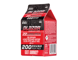 CCI BLAZER 22 LR Ammo 38 Grain LRN 200rds -10019