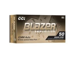 CCI Blazer Brass 10mm 180 gr JHP 50rds