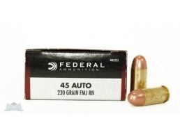 Federal 45 Auto/ACP 230gr FMJ Champion Ammunition 50rds - WM5233