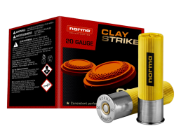 Norma CLAYSTRIKE 20ga 2.75" #8 shot 7/8oz, 25rds - 1196052480