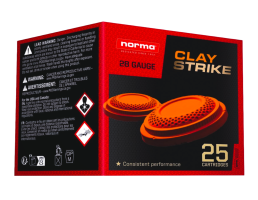 Norma CLAYSTRIKE 28ga 2.75" #7.5 shot 3/4oz, 25rds - 1198043430