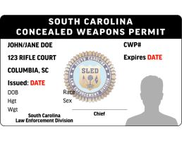 South Carolina CWP License