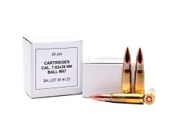 Igman M67 Ball 7.62x39mm 123 gr FMJ 20rds