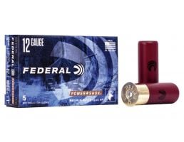 Federal 12ga 2.75" Max 1oz HP Power-Shok Shotshell Ammunition 5rds - F127 RS