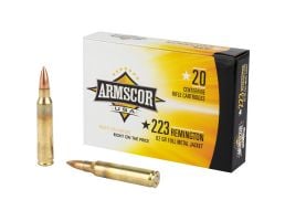 Armscor 62 gr Full Metal Jacket .223 Rem Ammo, 20/box - FAC223-8N