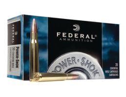 Federal .222 Remington 50gr SP Power-Shok Ammunition (20rds)- 222A