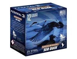 Federal Speed Shok Sea Duck 12 Gauge 3" 1 1/4 oz 2 Shot 25 Rounds