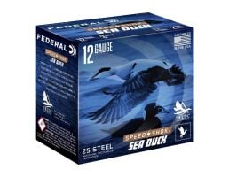 Federal Speed Shok Sea Duck 12 ga 3" 1/4 oz 3 Shot 25 Rounds