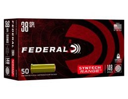 Federal Syntech Synthetic Jacket Wadcutter 148 gr .38 Special 50 Rounds