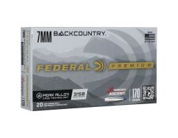 Federal Terminal Ascent 7mm Backcountry 170 gr PT 20rds