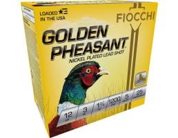 Fiocchi Golden Pheasant 12 Gauge Shotgun Shells 3" #5, 25rds - 123GP5