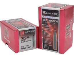 Hornady ELD Match .30 Ammo 168 Gr