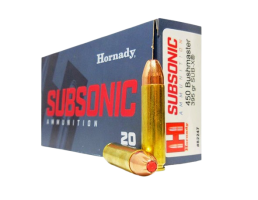 Hornady Subsonic 395 gr Sub-X .450 Ammo, 20/box - 82247