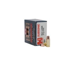 Hornady Subsonic 147 gr XTPS 9mm Ammo, 25/box - 90287