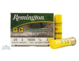 Remington 20ga 3" 7/8oz #2 Shot HyperSonic Steel Ammunition 25rds - HSS20M2
