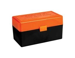 Berrys Bullets #409 .220 Swift/.22-250 Remington Ammo Box, 50rds Black/Orange