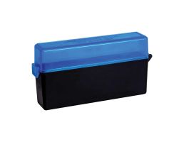 Berrys Bullets #209 .220 Swift/.22-250 Remington Flip-Top Ammo Box, 20rds Black/Blue