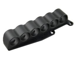 Mesa Tactical SureShell 12 Gauge Side Mount Shotshell Carrier, 6rds Black