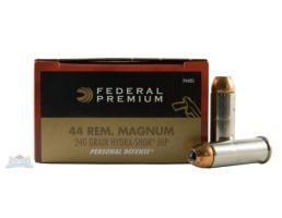 Federal 44 Magnum 240gr Hydra-Shok Ammunition 20rds - P44HS1
