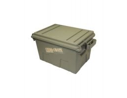 MTM Case Gard Ammo Crate Utility Box, Army Green