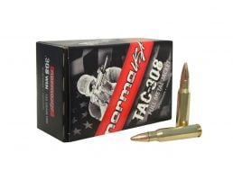 Norma Tactical 147 gr FMJ .308 Winchester Ammunition 50 Rounds 