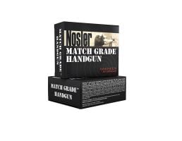 Nosler Match Grade 9mm Luger 124 grain Jacketed Hollow Point Handgun Ammo, 20/Box - 51286