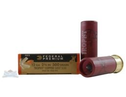 Federal 12ga 2.75" 300gr Trophy Copper Sabot Slug Vital-Shok Shotshell Ammunition 5rds - P152 TC