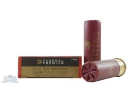 Federal 12ga 3" Magnum 10 Pellets 000 Buck Vital-Shok Shotshell Ammunition 5rds - P158 000