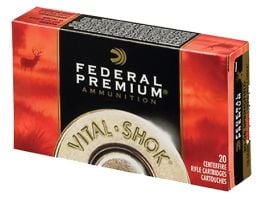 Federal 25-06 100gr Nosler Ballistic Tip Vital-Shok Ammunition 20rds - P2506D
