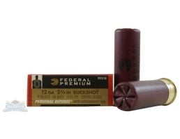Federal 12ga 2.75" 9 Pellets 00 PD w/FliteControl (Red. Recoil) Shotshell Ammunition 5rds - PD132 00