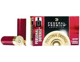 Federal 20ga 2.75" 4 Buck Personal Defense Shotshells 5rds - PD2564B