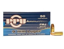PRVI Partizan 9mm 115gr FMJ - A112
