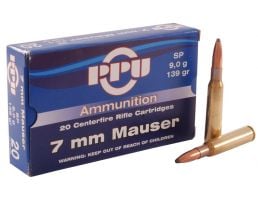 Prvi Partizan 7mm Mauser SP 139 gr 20 Rounds Ammunition - PP7