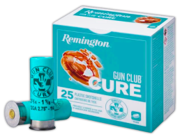 Remington Gun Club Cure 12 Gauge 2.75" #8 Shot Ammo - 1.12 oz - 25rds - R20029