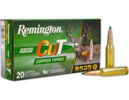 Remington Premier Cut 6.5 Creedmoor 120 gr Copper Tipped 20rds Rifle Ammo for Precision Hunting - R22334