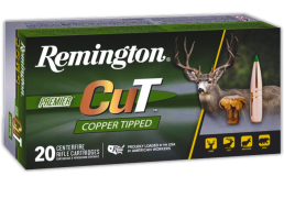 Remington Premier Cut 7mm-08 Remington 140 gr Copper Tipped 20rds Rifle Ammo for Precision Shooting - R22339