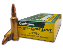 Remington .270 WSM Core Lokt PSP 130gr (20rds) - R270WSM1