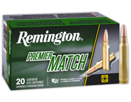 Remington Premier Match .223 Remington 52 gr Ammo HPBT - 20rds - 27682