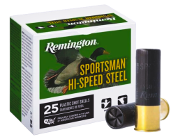 Remington Sportsman, Hi-Speed Steel 2.75" 12 Gauge  #6, 25 Rds - 20005