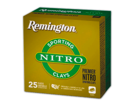 Remington Premier Nitro Sporting Clay 12 Gauge 2-3/4" #7.5 1 oz 25rds Shotshell - Premium Ammo for Sporting Clays - R20132