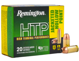 Remington HTP .380 Auto 88 gr Jacketed Hollow Point Ammo, 20/box - 22248
