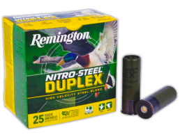 Remington Nitro-Steel Duplex 12 Gauge 3" BB/#4 1-1/4 oz 25rds Shotshell - R26645