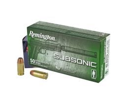Remington Subsonic 230 gr Flat Nose Enclosed Base .45 ACP Ammo, 50/box - S45AP4