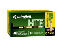Remington HTP 125 Gr SJHP 357 Magnum Ammo 