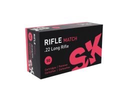 SK Rifle Match .22LR 40 gr LRN 50rds