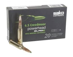 Sako Powerhead Blade 120 gr Lead Free 6.5 Creedmoor Ammunition, 20 Rounds