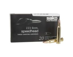 Sako Speedhead 50 gr FMJ .223 Remington Ammunition, 20 Rounds