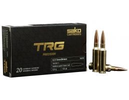 Sako TRG Precision 136 gr HPBT 6.5 Creedmoor Ammunition, 20 Rounds